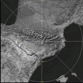 Detecci� de llamps de Casacota. Clickeu per a veure en directe.