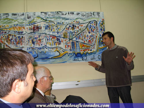 Daniel Ramirez durante su explicaci&oacute;n
