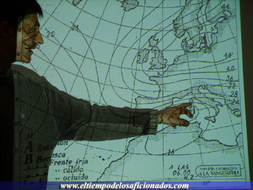 El ansiado mapa isob&aacute;rico previsto el d&iacute;a de la gran nevada. &iquest;Se repetir&aacute;?...