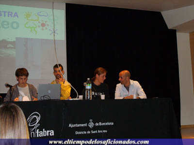 Comenz� la presentaci�n Oriol Rodriguez